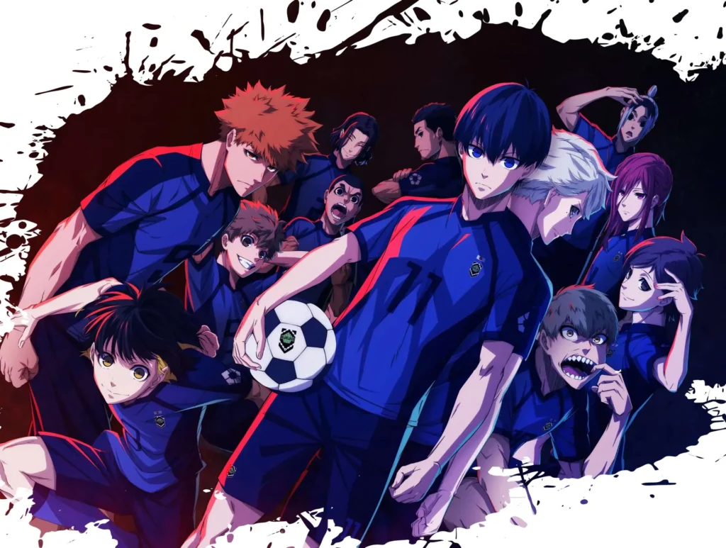 معرفی بهترین انیمههای ورزشی تاریخ برای عاشقان رقابت و انگیزه 4 2023 6 blue lock tv anime players staring 66cc7d102b5676090d02ba22