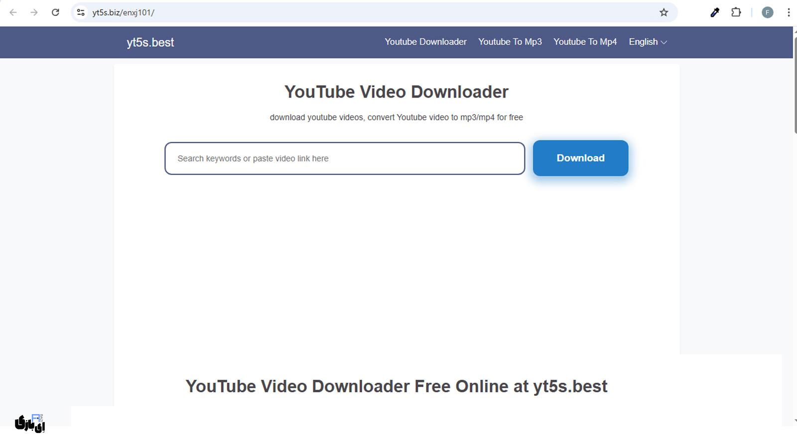 بهترین سایت دانلود از یوتیوب | معرفی ۹ سایت رایگان برای دریافت ویدیو با لینک مستقیم 6 معرفی بهترین سایتهای دانلود از یوتیوب-Yt5s
