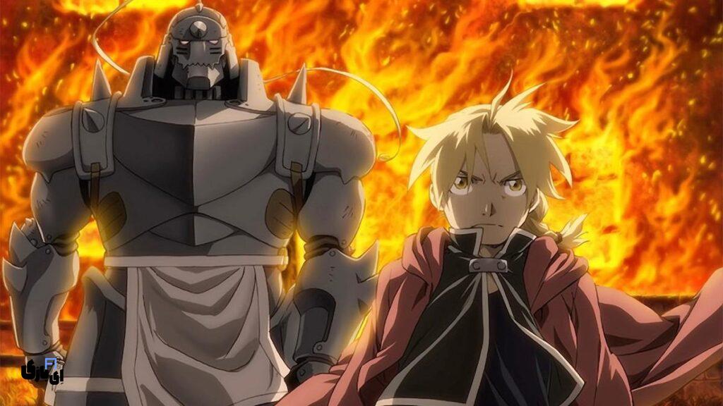 بهترین انیمه های تاریخ از نظر IMDb؛ شاهکارهای ماندگار دنیای انیمه 6 full metal alchemist brotherhood 1
