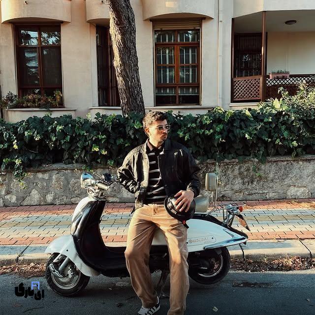 صحبت های میلاد درباره سیاوش: روایت رفاقت و قضاوت در "عشق ابدی" 8 تصویر میلاد و موتور سیکلت