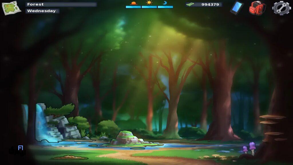 معرفی کامل مکان ها در بازی سامرتایم ساگا (Summertime Saga) 45 جنگل (Forest) بازی سامرتایم ساگا