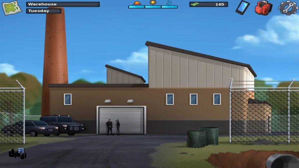 معرفی کامل مکان ها در بازی سامرتایم ساگا (Summertime Saga) 56 انبار متروکه (Warehouse) بازی سامرتایم ساگا