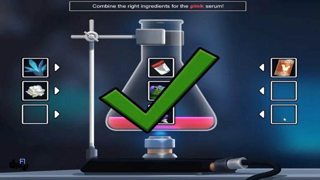 راهنمای مرحله کلاس علوم خانم اوکیتا (Miss Okita) سامرتایم 40 راهنمای مرحله کلاس علوم خانم اوکیتا (Miss Okita) سامرتایم
درست کردن معچون قرمز