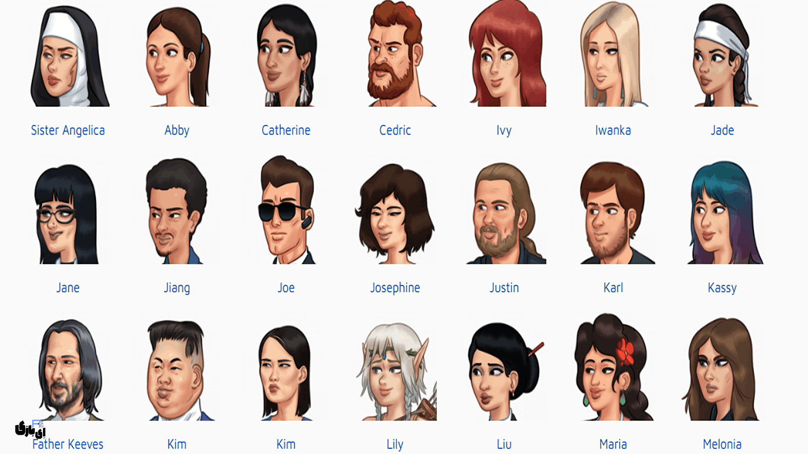 معرفی کامل شخصیت های بازی سامرتایم ساگا Summertime Saga 17 راهنمای تمام مراحل بازی سامرتایم ساگا Summertime Saga