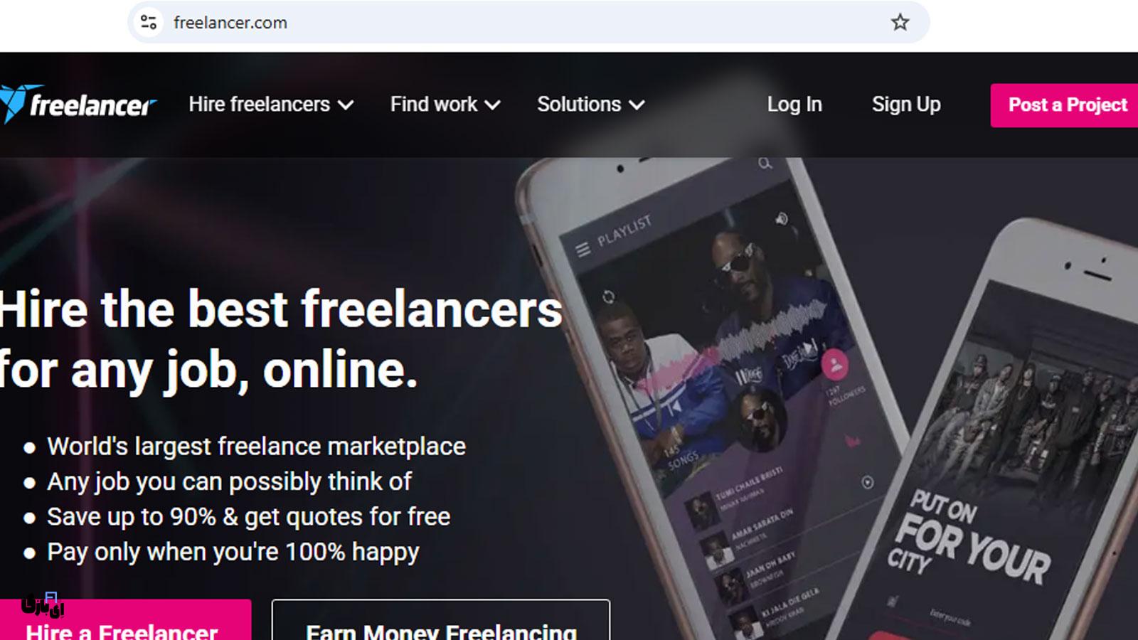 راهنمای جامع فریلنسری خارجی: بهترین پلتفرمها برای کسب درآمد دلاری 8 سایت فریلنسری خارجی - freelancer