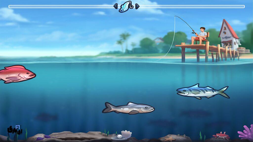 تمام مینی گیم ها Minigames در بازی سامرتایم ساگا 35 ماهیگیری (Fishing minigame) در بازی سامرتایم ساگا Summertime Saga