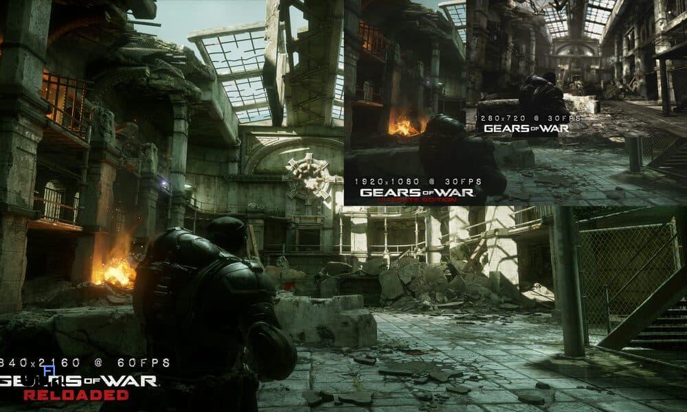 بهترین تنظیمات Gears of War Reloaded برای اجرای روان روی PC 6 بهترین تنظیمات Gears of War Reloaded برای کامپیوتر-تنظیمات بهینه Gears of War Reloaded برای استیم دک-افزایش فریم ریت در Gears of War Reloaded-بهترین گرافیک برای Gears of War Reloaded روی پی سی-مقایسه اجرای Gears of War Reloaded روی استیم دک و کامپیوتر