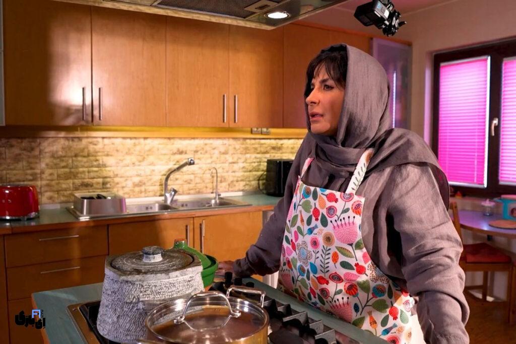 خاطره جالب سیما تیرانداز در شام ایرانی از واکنش مادرش به بارداریاش 4 سیما تیرانداز در فصل هشتم شام ایرانی