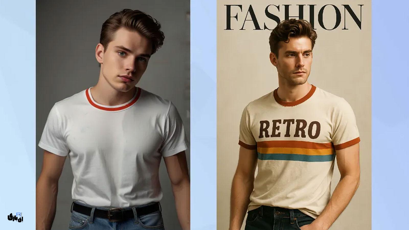 نبرد هوش مصنوعی در طراحی تیشرت: لئوناردو در برابر سورا 6 تمرکز بر متن: جسارت در کلمات