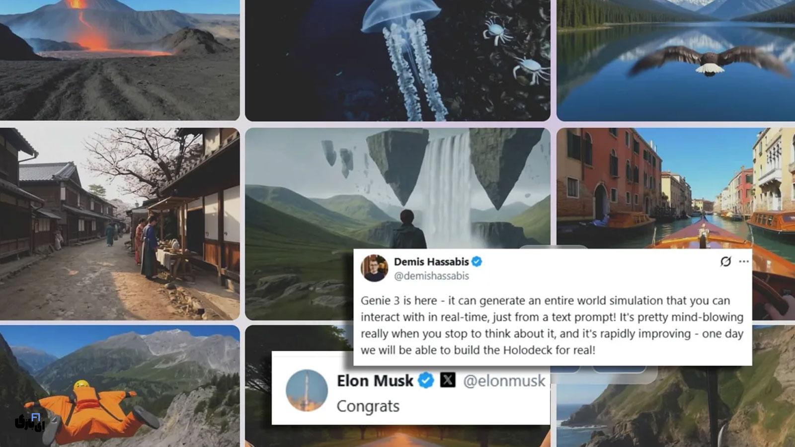 Genie 3: گامی نوین در خلق جهانهای مجازی تعاملی توسط گوگل 4 پیشرفتهای چشمگیر در عملکرد هوش مصنوعی Genie 3