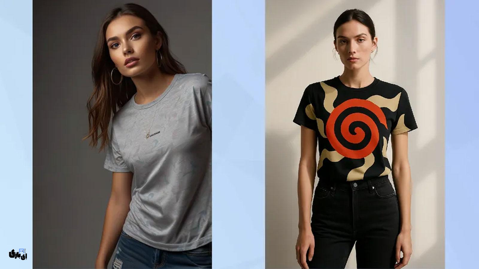 نبرد هوش مصنوعی در طراحی تیشرت: لئوناردو در برابر سورا 8 انتخاب آزاد: اوج خلاقیت در طراحی لباس