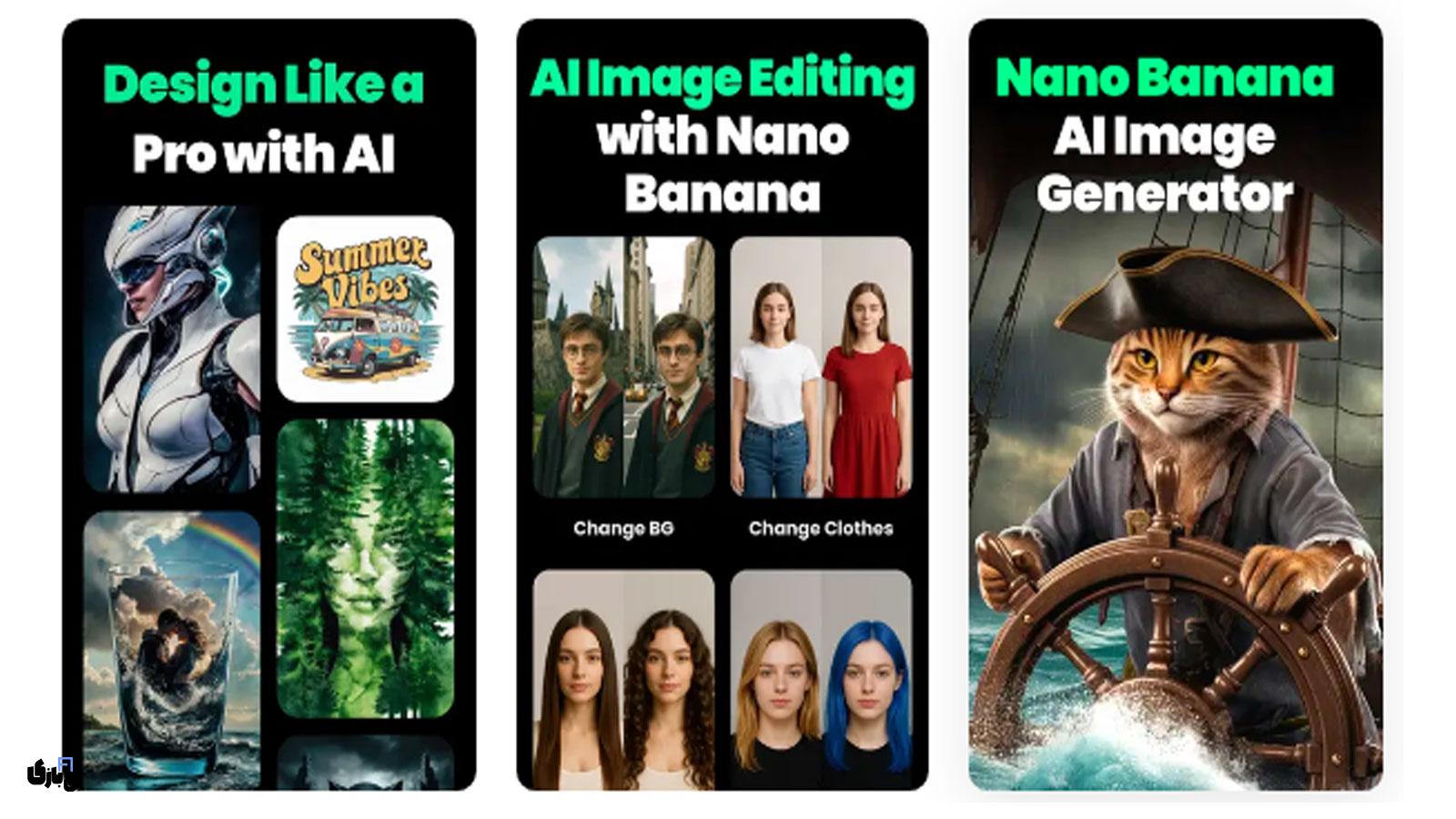 دانلود موز نانویی | تجربهای متفاوت با اپلیکیشن هوش مصنوعی موز 6 تجربهای نوین در ویرایش و طراحی تصویر با دانلود موز نانویی (Nano-Banana)