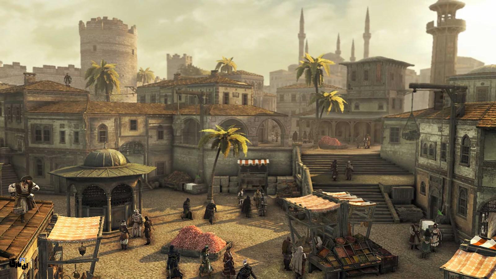 دانلود نقشه تعاملی بازی Assassins Creed Revelations 7 مپ بازی اساسینز کرید رولیشن نقشه با تمام جزییات