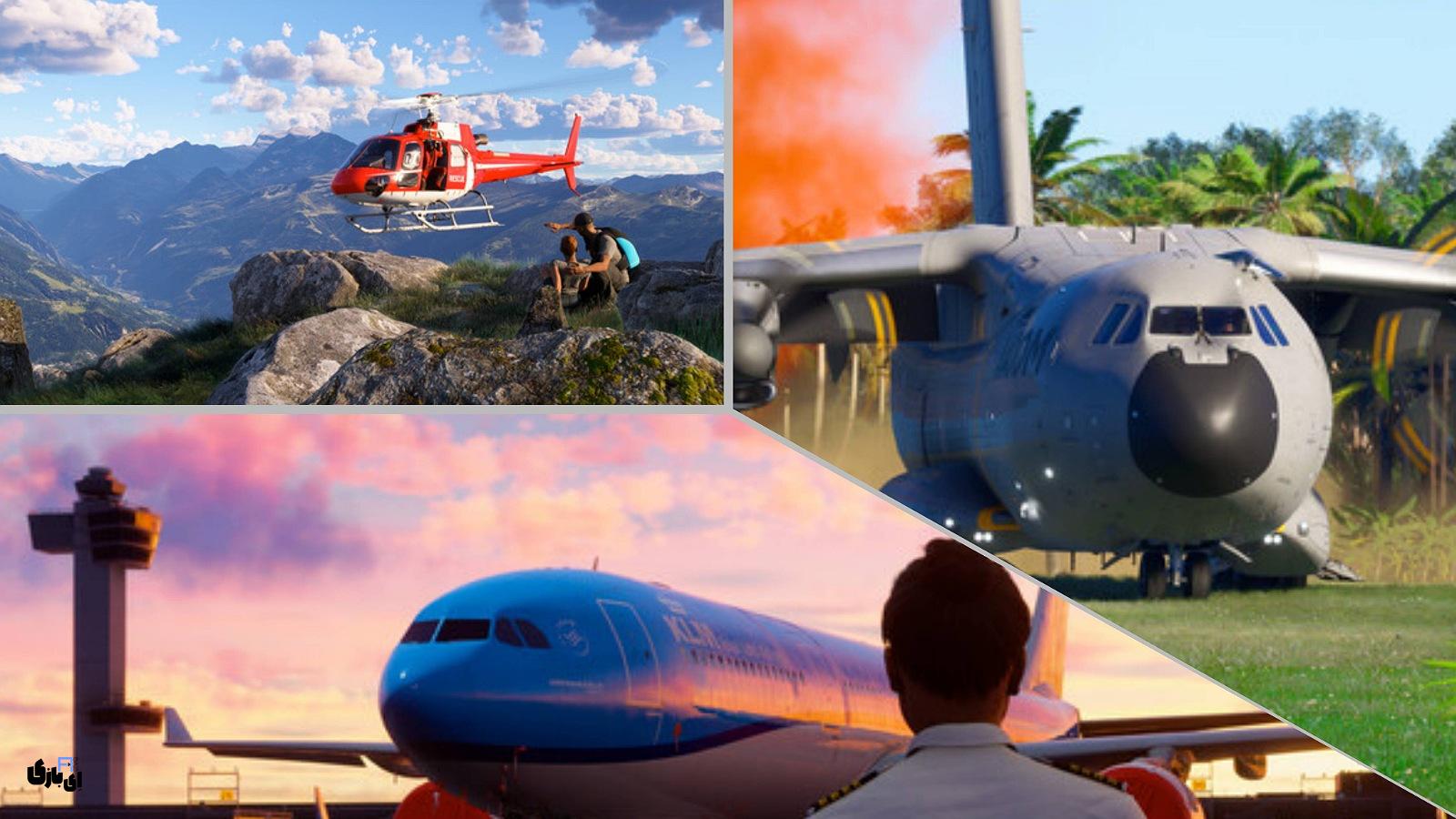 تریلر بازی Microsoft Flight Simulator 2024 و تاریخ انتشار رسمی 4 تریلر Microsoft Flight Simulator 2024