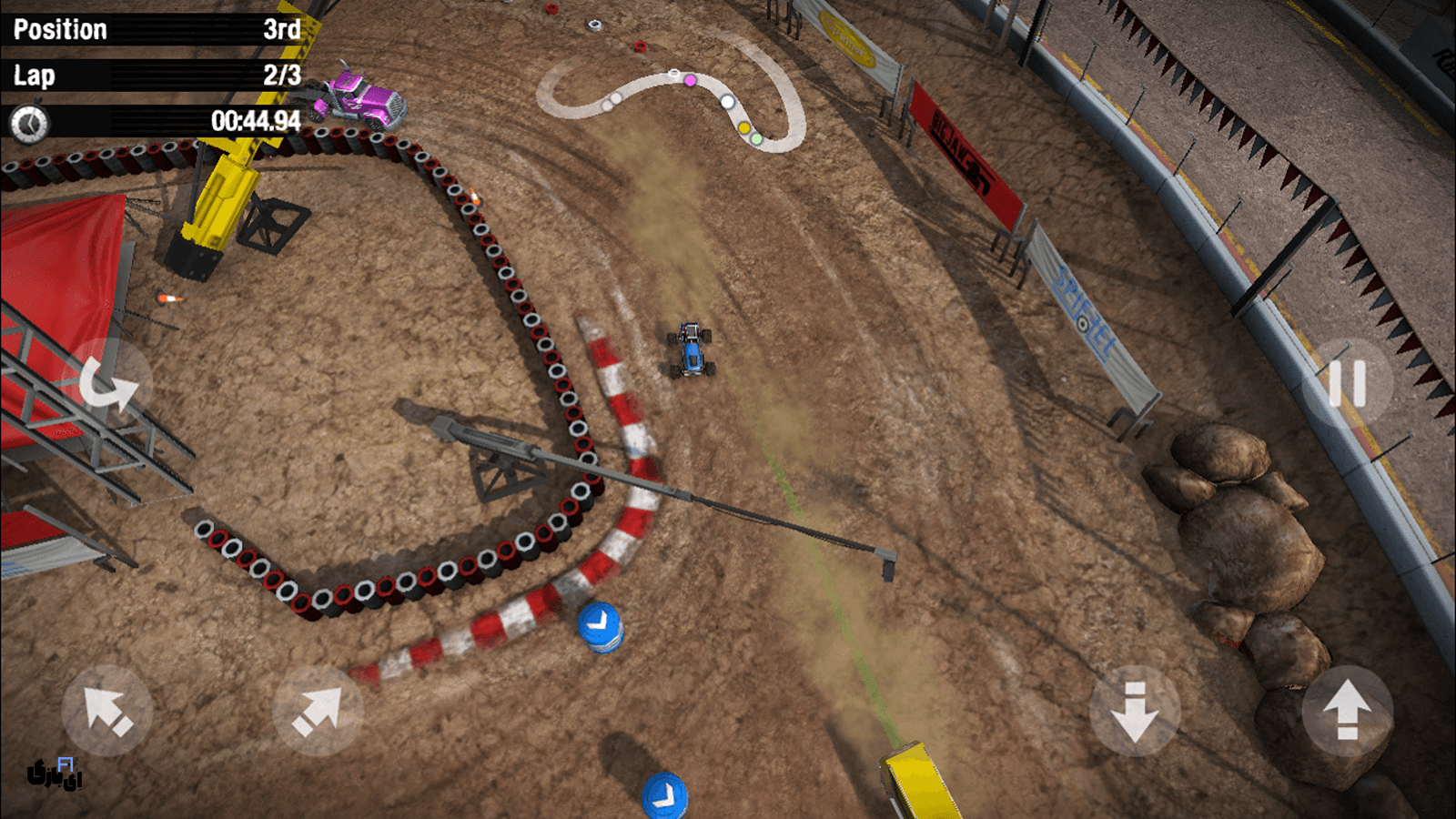 بازی Reckless Racing 3 روی موبایل: هیجان سرعت 3 بازی Reckless Racing 3 روی موبایل: هیجان سرعت