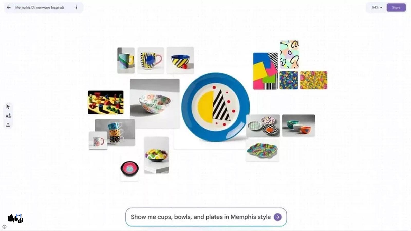 هوش مصنوعی Mixboard: نوآوری جدید گوگل در خلق ایدههای بصری 3 قابلیتهای هوش مصنوعی Mixboard - خلق مودبرد