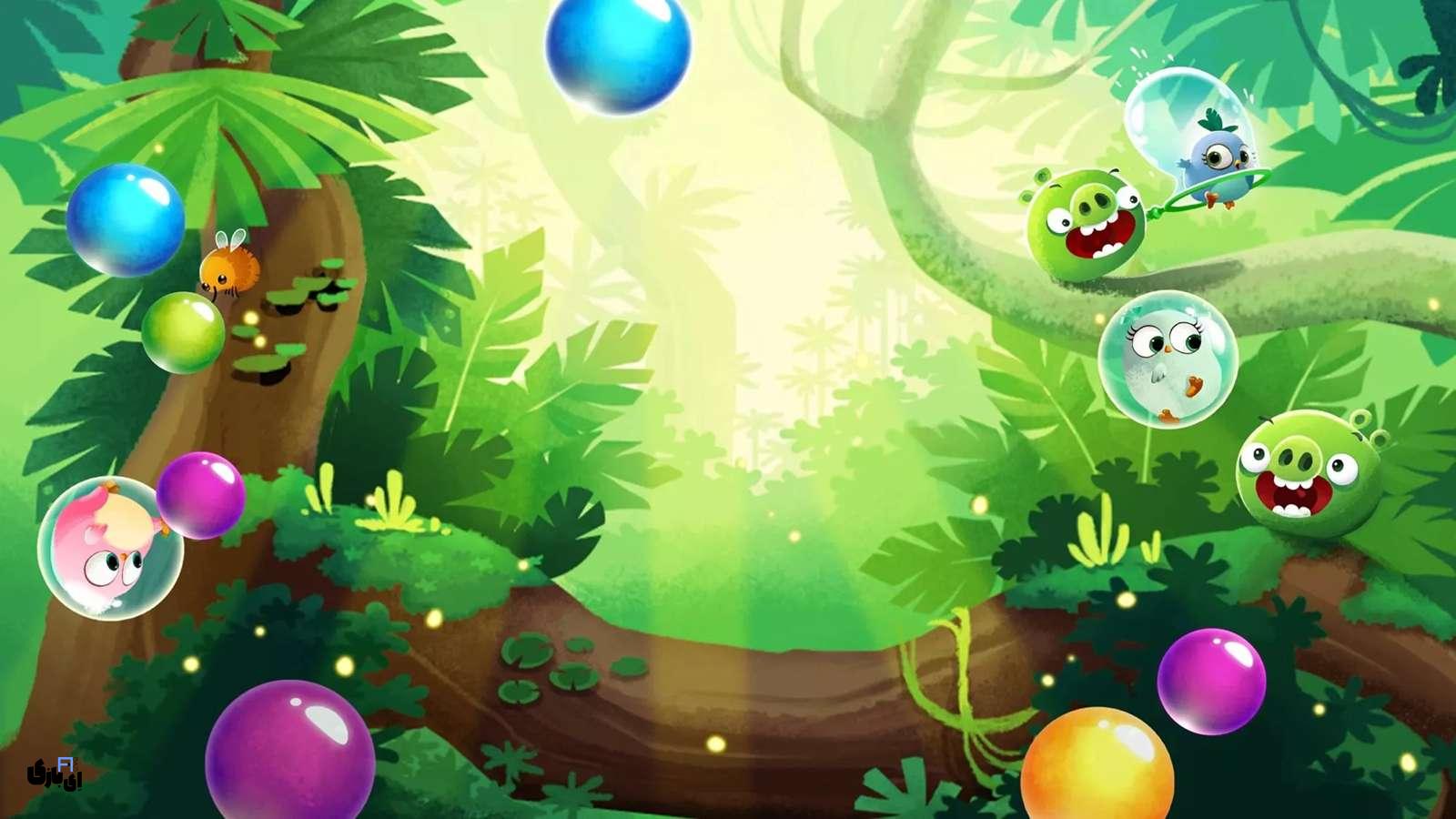 انگری بردز پاپ مود شده + لینک دانلود 2025 4 انگری بردز پاپ مود شده