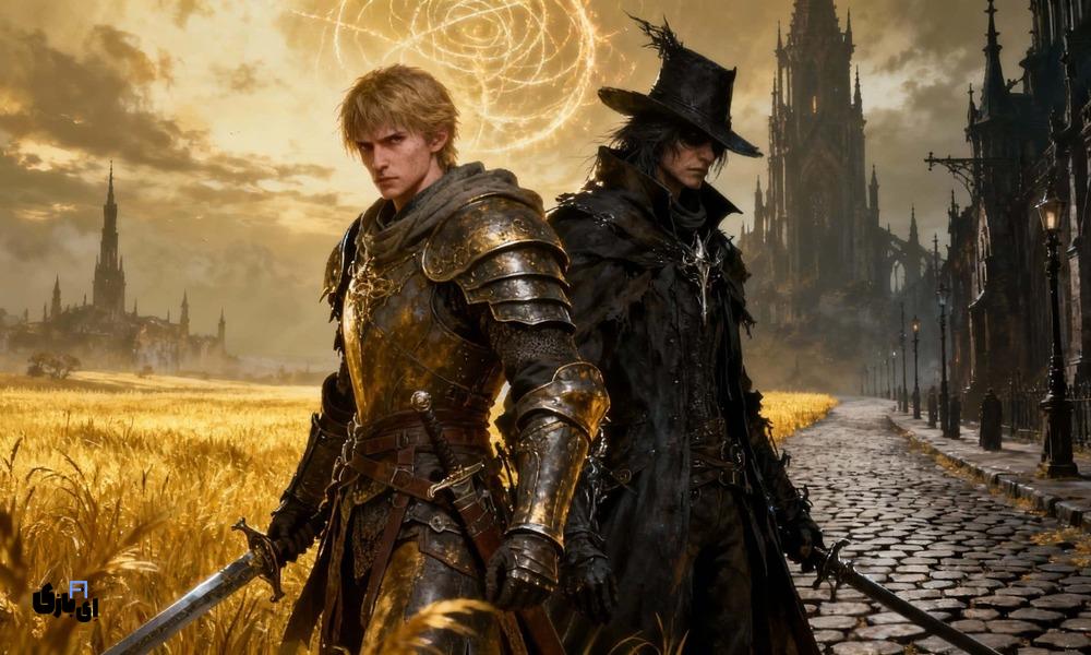 از یارنام تا سرزمینهای بینابین؛ سفری از Bloodborne تا Elden Ring 5 مقایسه Elden Ring و Bloodborne-Elden Ring و Bloodborne-Elden Ring یا Bloodborne-Elden Ring vs Bloodborne-مقایسه داستان Elden Ring و Bloodborne-مقایسه گیمپلی Elden Ring و Bloodborne-مقایسه گرافیک Elden Ring و Bloodborne-مقایسه درجه سختی و چالشهای بازی Elden Ring و Bloodborne