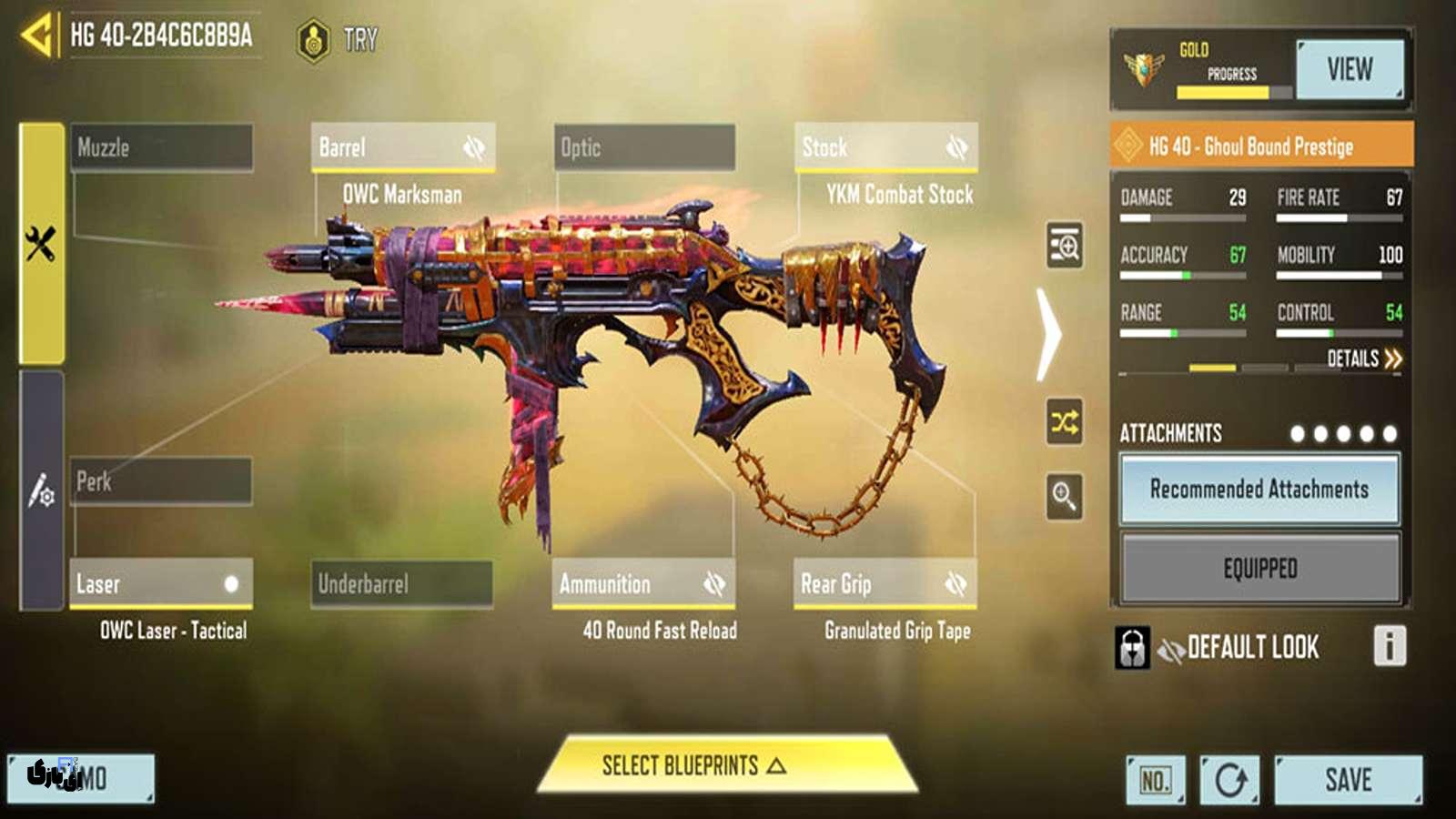 معرفی کامل HG ۴۰ کالاف دیوتی موبایل: سلاحی که عاشقش میشی! 3 معرفی کامل HG ۴۰ کالاف دیوتی موبایل: سلاحی که عاشقش میشی!