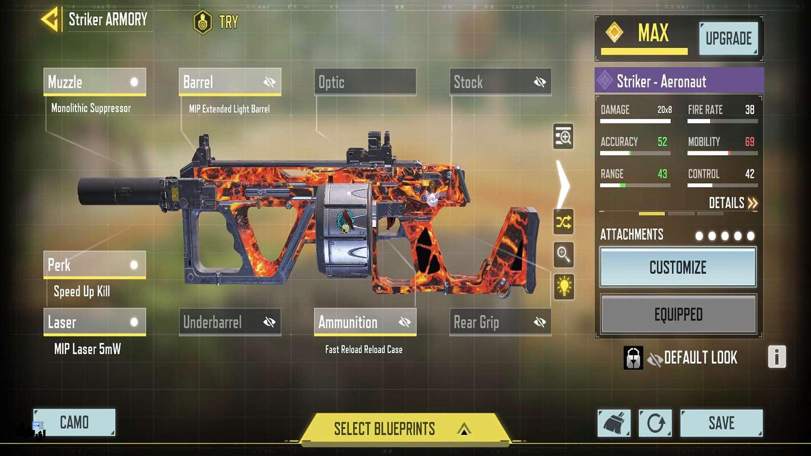 شاتگان Striker کالاف موبایل چیه و چقدر قویه؟ 2025 4 شاتگان Striker کالاف موبایل چیه