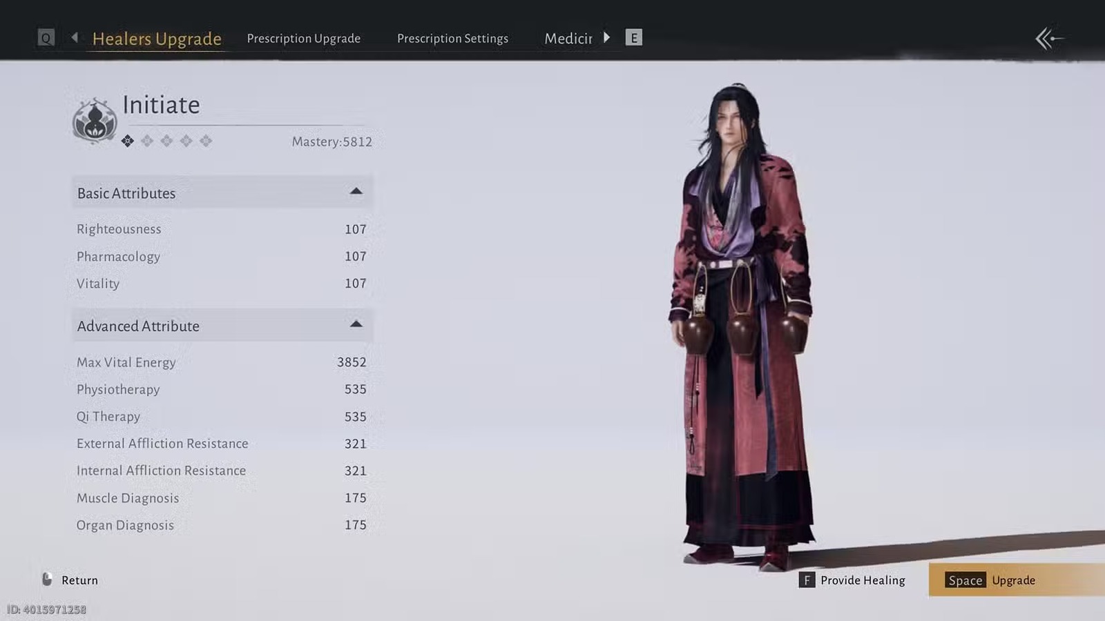 معرفی تمام ویژگی های شخصیت در Where Winds Meet 7 معرفی تمام ویژگی های شخصیت در Where Winds Meet
ویژگیهای اکتشافی Exploration Stats
ویژگیهای حرفهای Career Stats
ویژگیهای حرفهای Career Stats
ویژگیهای مبارزهای Combat Attributes