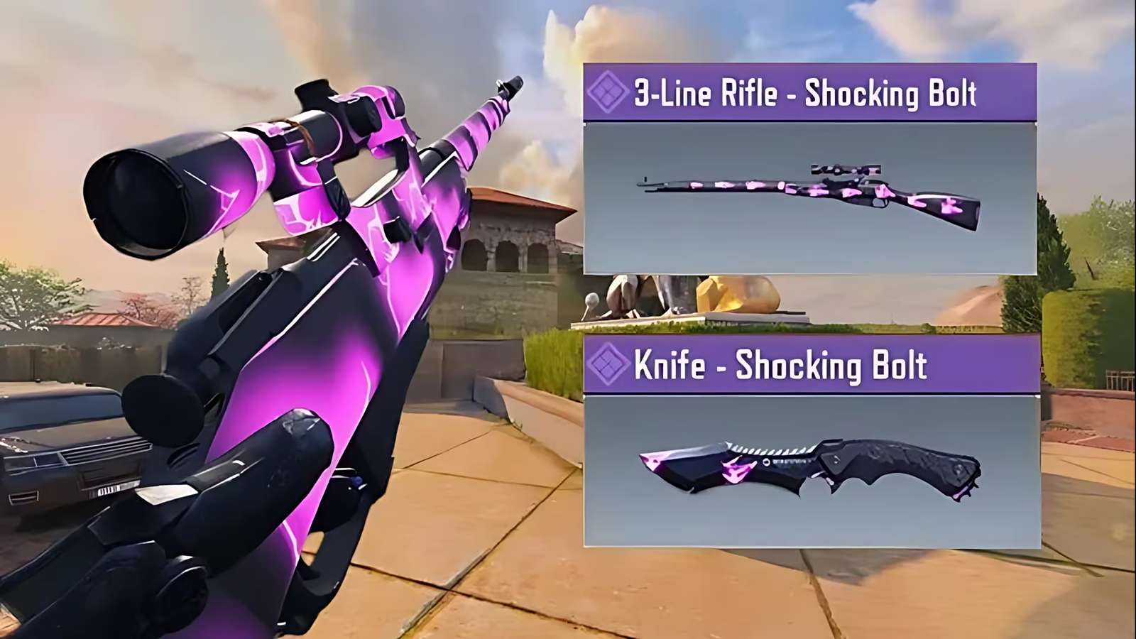 بهترین اسنایپر با اسکین Shock Bolt در کالاف دیوتی موبایل 2025 4 بهترین اسنایپر با اسکین Shock Bolt