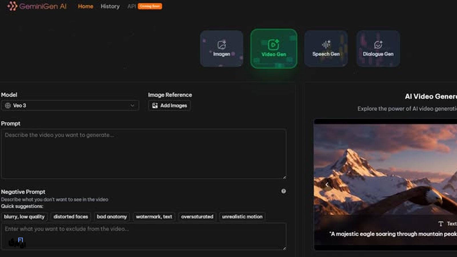 هوش مصنوعی سورا: راهنمای ساخت ۴۰ ویدیوی رایگان با مدل Sora2 3 دسترسی به Sora2 از طریق Geminigen.ai