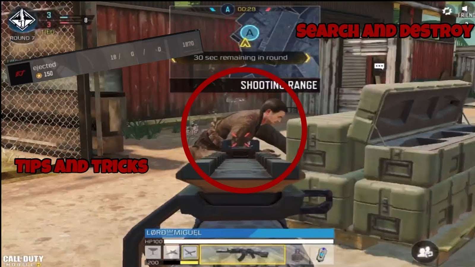 ترفند Search and Destroy کالاف موبایل ۲۰۲۵ : آموزش کامل 4 ترفند Search and Destroy