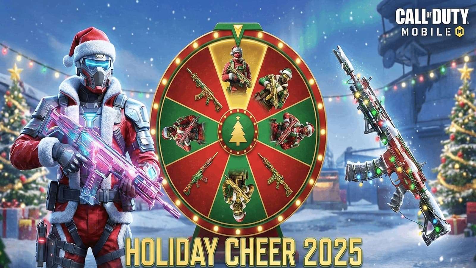 گردونه Holiday Cheer به کالاف موبایل اضافه شد: فرصتی عالی با 15٪ تخفیف! 4 گردونه Holiday Cheer