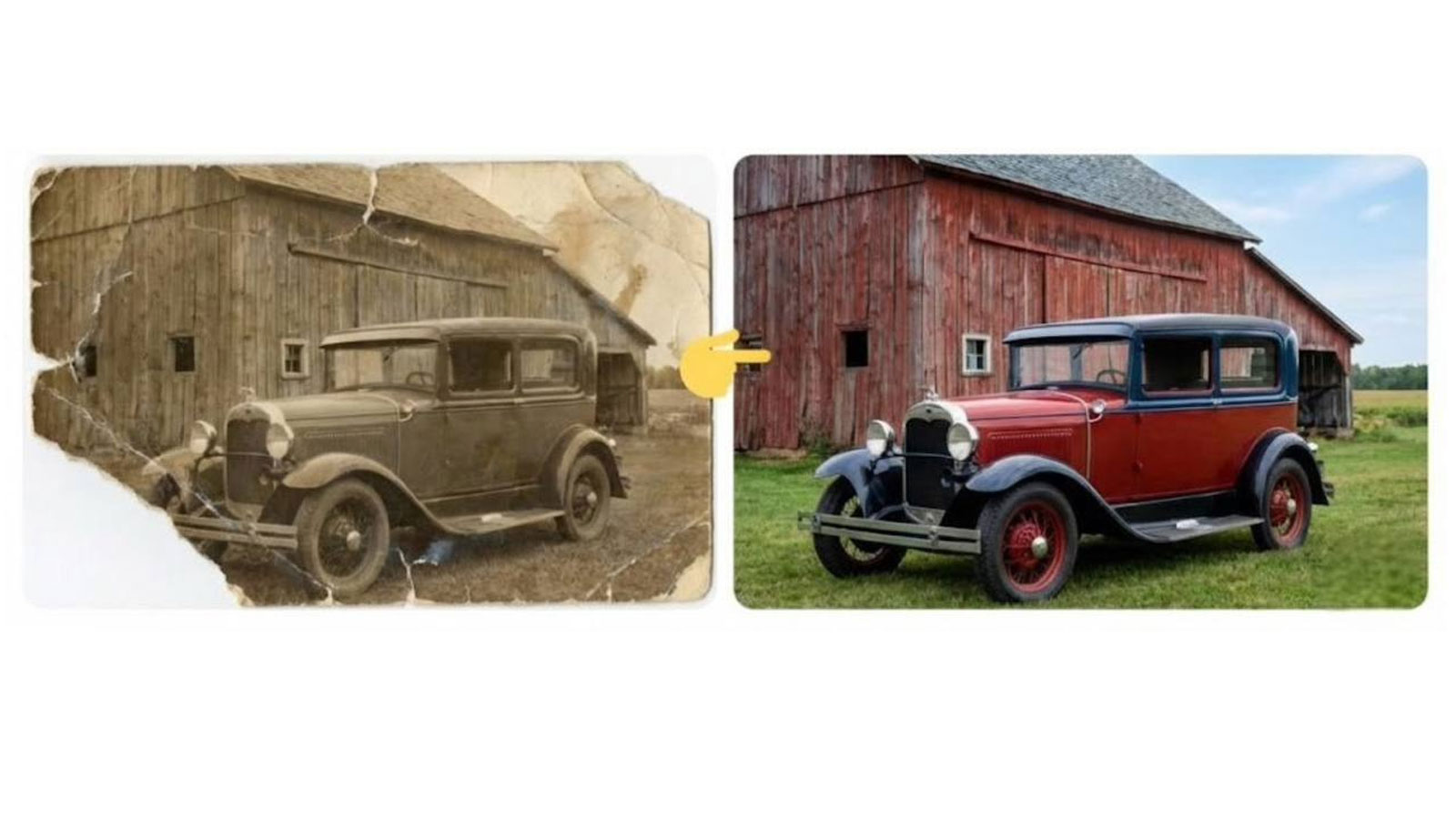 بازسازی و ارتقای عکس با نانو بنانا پرو | آموزش ساده 6 بازسازی عکسهای قدیمی با نانو بنانا پرو