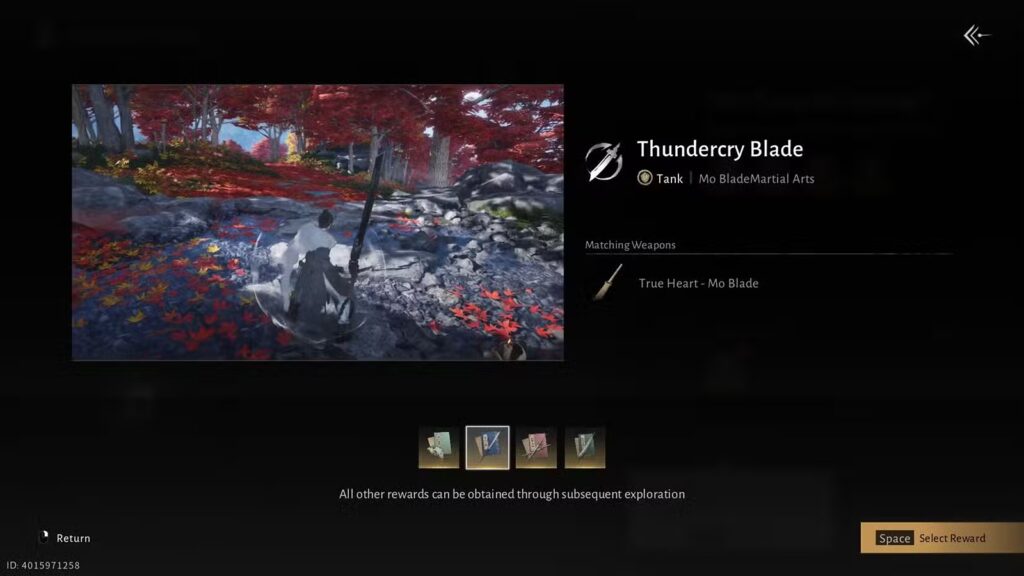 Weapon Martial Art در Where Winds Meet و نحوه باز کردن آنها 16 انواع Weapon Martial Art در Where Winds Meet سلاح Thundercry Blade