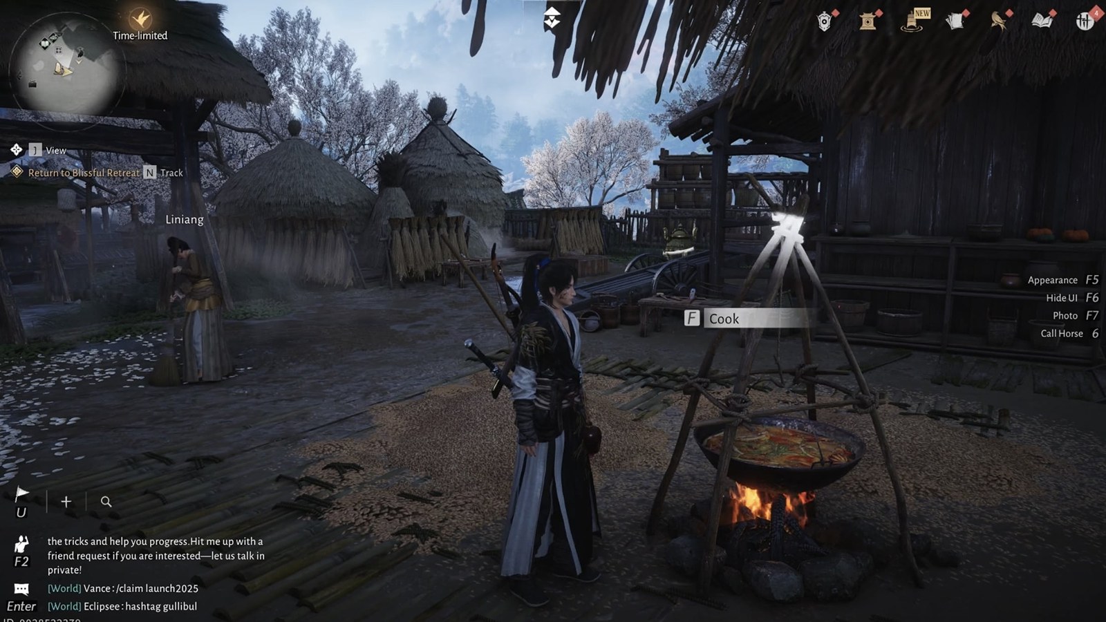 راهنمای کامل آشپزی در Where Winds Meet 6 انواع غذا ها برای آشپزی در Where Winds Meet
دستورالعمل های آشپزی در Where Winds Meet
آموزش کامل آشپزی در Where Winds Meet