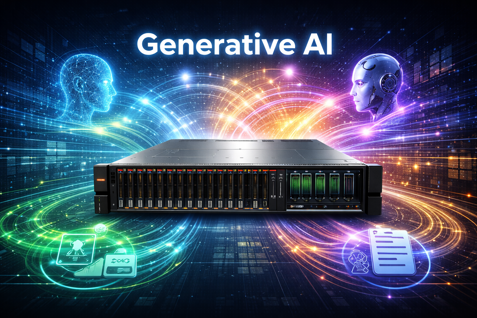 استفاده از سرور SR650 V3 برای استقرار و مقیاس پذیری سیستمهای Generative AI 2