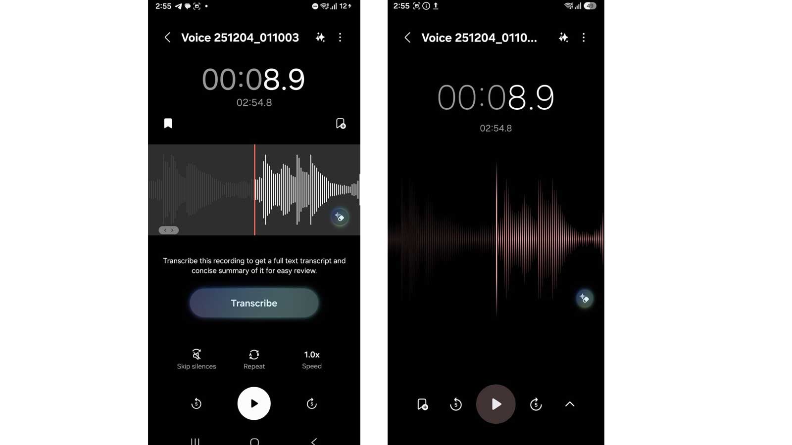 بازطراحی اساسی برنامه ضبط صدای سامسونگ در One UI 8.5 3 تغییرات کلیدی در تجربه کاربری و سازماندهی فایلها