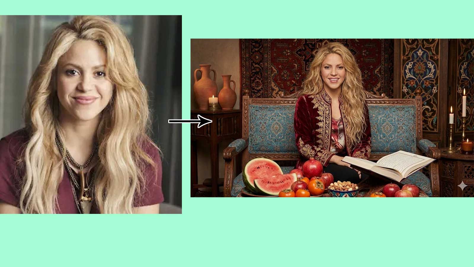 خلق عکس یلدایی با هوش مصنوعی: تبدیل تصاویر شخصی به پرترههای آتلیهای سنتی 4 مراحل استفاده از پرامپت در Gemini