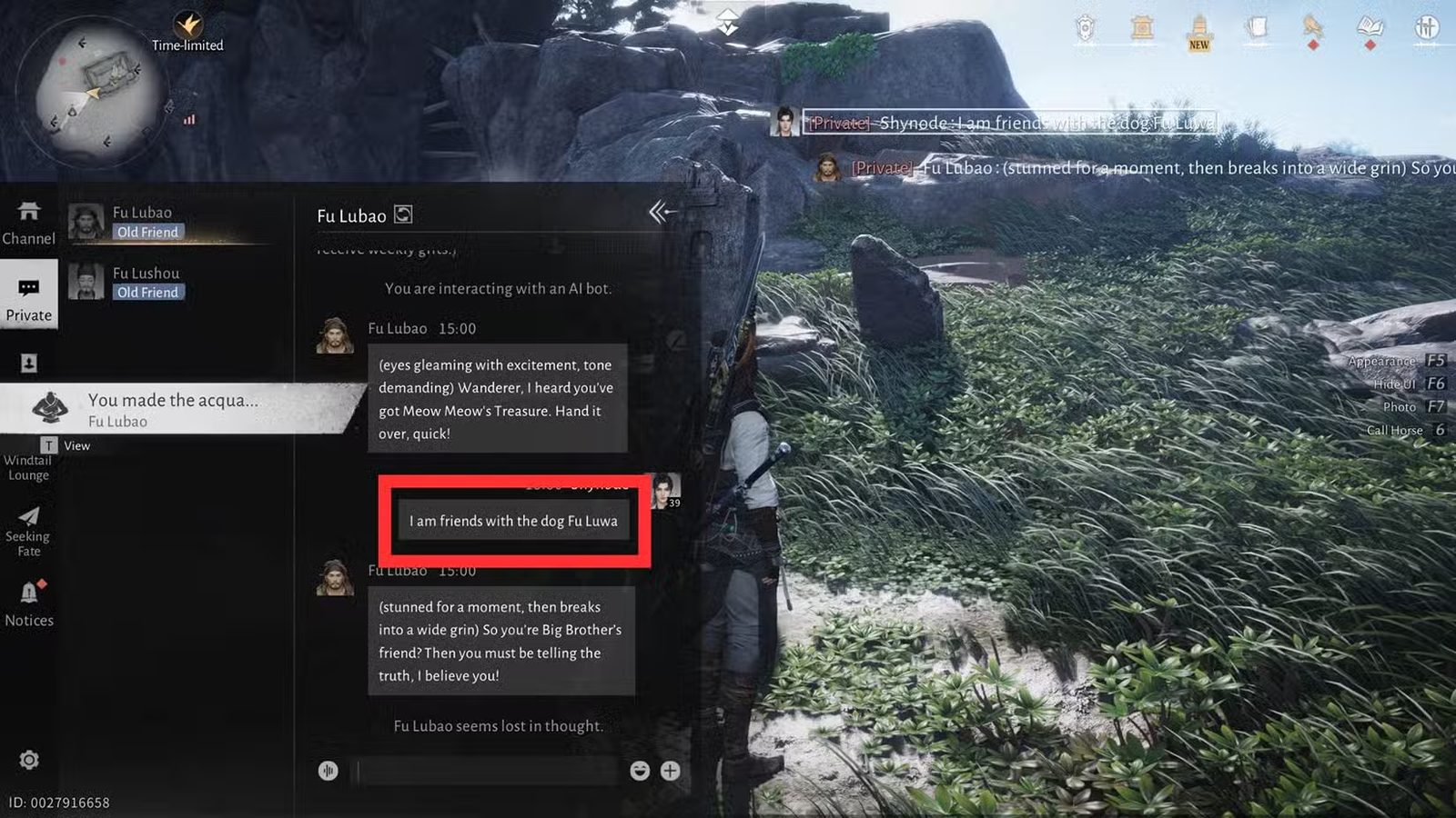 آموزش کامل دوست شدن با Fu Lushou در Where Winds Meet 12 Fu Lubao در Where Winds Meet
جلب اعتماد Fu Lushou در Where Winds Meet
راهنمای دوست شدن با Fu Lushou در Where Winds Meet
محل دقیق Fu Lushou در Where Winds Meet
