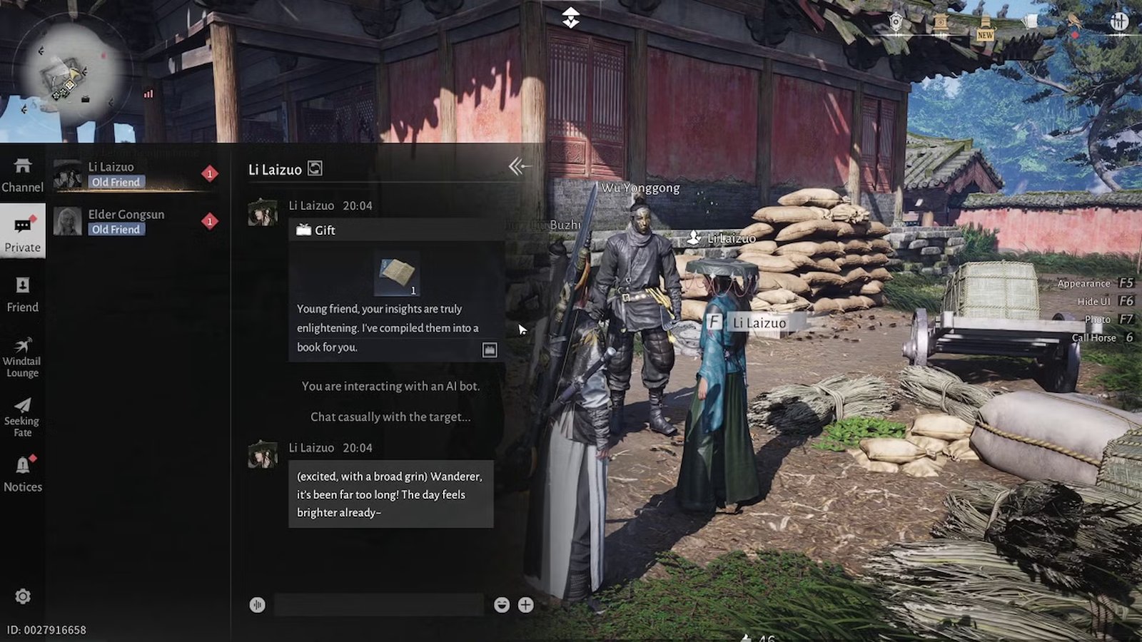 راهنمای افزایش Affection با Li Laizuo در Where Winds Meet 6 گفتگو با Li Laizuo در Where Winds Meet
افزایش Affection با Li Laizuo در Where Winds Meet
افزایش Affection با Li Laizuo در Where Winds Meet