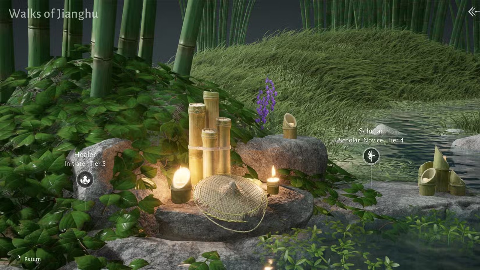 راهنمای حرفه درمانگری در Where Winds Meet 13 راه های درمانگری در Where Winds Meet - تشخیص بیماری با Wind Sense
روش های درمانگری در Where Winds Meet
درمان در Where Winds Meet
نسخه های درمانگری در Where Winds Meet