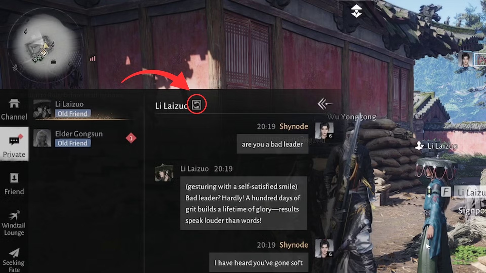 راهنمای افزایش Affection با Li Laizuo در Where Winds Meet 5 گفتگو با Li Laizuo در Where Winds Meet
افزایش Affection با Li Laizuo در Where Winds Meet
افزایش Affection با Li Laizuo در Where Winds Meet