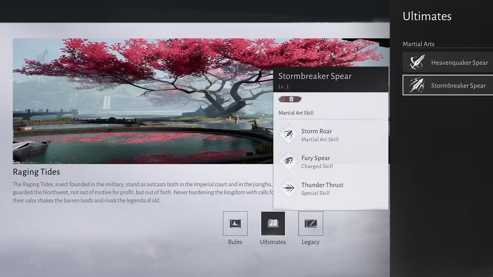 Weapon Martial Art در Where Winds Meet و نحوه باز کردن آنها 18 انواع Weapon Martial Art در Where Winds Meet سلاح Stormbreaker Spear