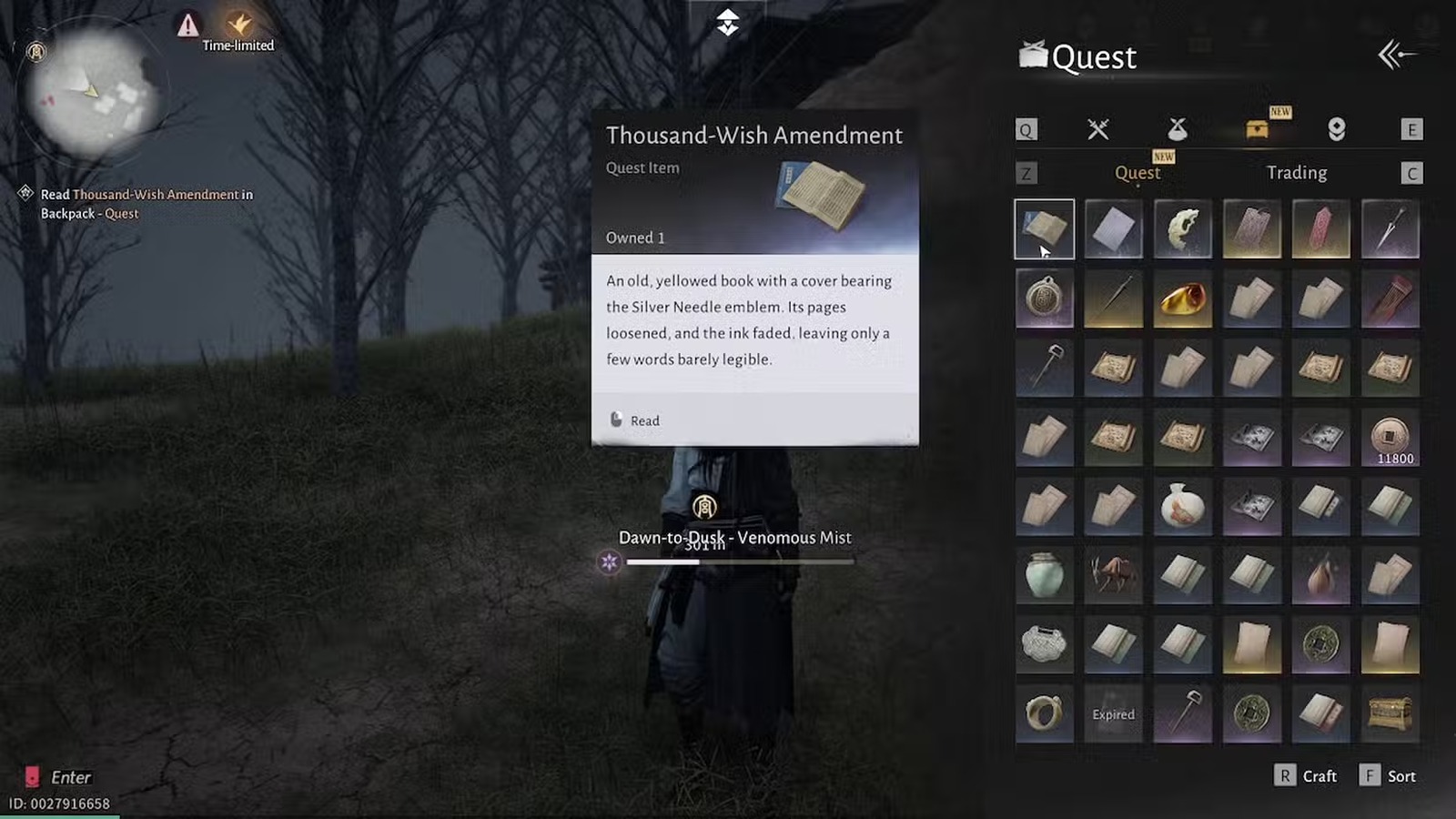 راهنمای کامل گرفتن تمام Mistveil Forest Cures در بازی Where Winds Meet 13 راهنمای کامل گرفتن تمام Mistveil Forest Cures در بازی Where Winds Meet
شروع مأموریت The Ephemeral Blight برای گرفتن همه Forest Cures در بازی Where Winds Meet
آموزش بدست آوردن Mistveil Forest Cures در بازی Where Winds Meet
روش گرفتن Mistveil Forest Cures در بازی Where Winds Meet
مکان Mistveil Forest Cures در بازی Where Winds Meet