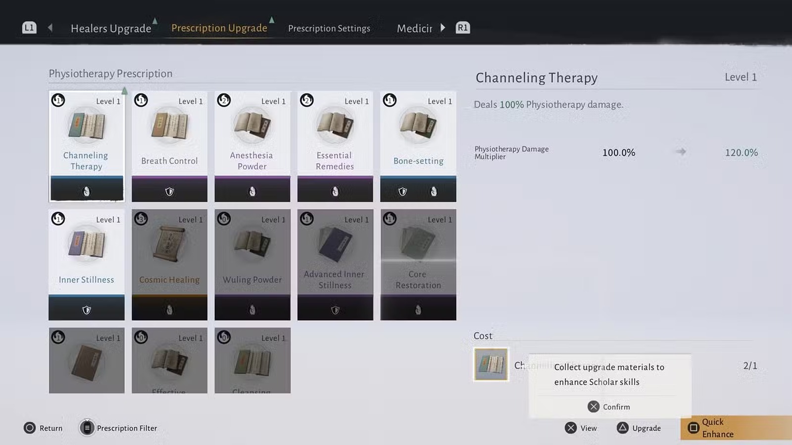 راهنمای حرفه درمانگری در Where Winds Meet 15 راه های درمانگری در Where Winds Meet - تشخیص بیماری با Wind Sense
روش های درمانگری در Where Winds Meet
درمان در Where Winds Meet
نسخه های درمانگری در Where Winds Meet