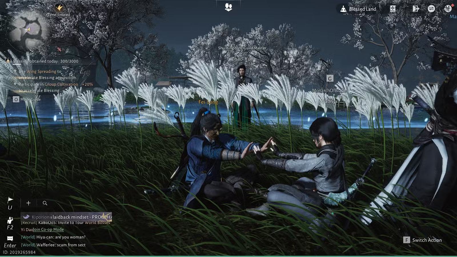 بهترین فعالیتهای Co-Op در Where Winds Meet 19 بهترین فعالیت های Co-Op در Where Winds Meet - مدیتیشن و Cultivation گروهی