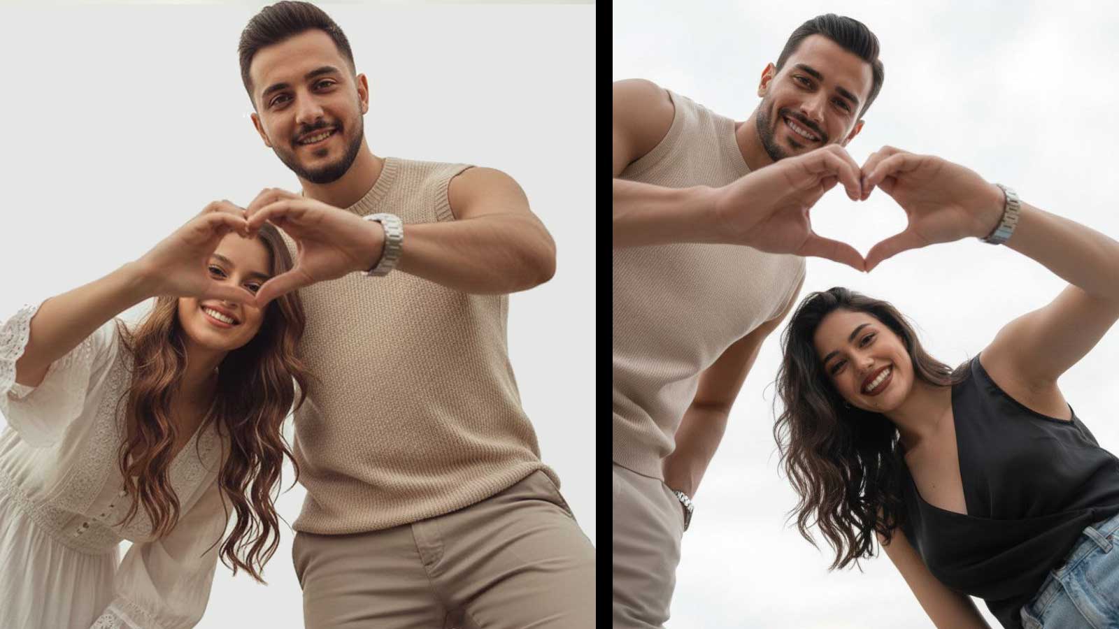 پرامپت عکس دونفره برای ساخت عکس کاپلی آتلیهای 4 معرفی دستورات متنی برای تولید عکس کاپلی حرفهای