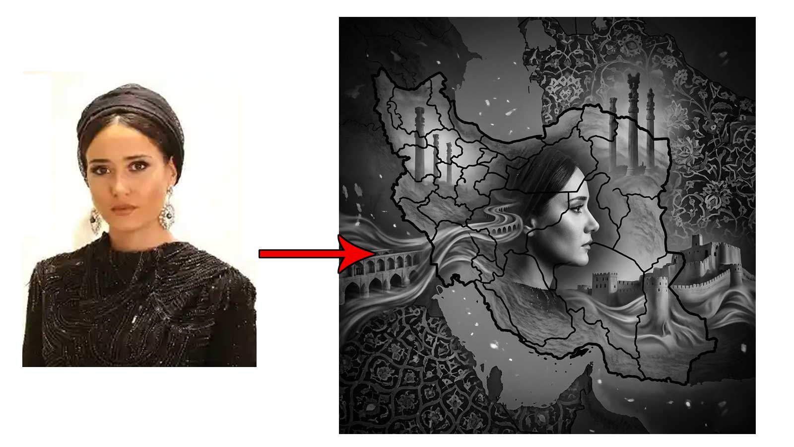 خلق تصاویر هنری با نمادهای ملی؛ راهنمای استفاده از پرامپت وطن 3 ترکیب نمادهای باستانی و هویت ملی در پرامپت وطنم