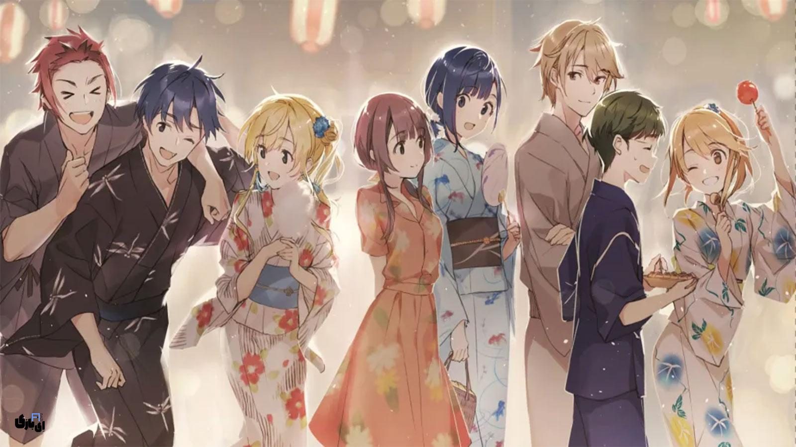 انیمه عاشقانه و کمدی Chitose Is in the Ramune Bottle
