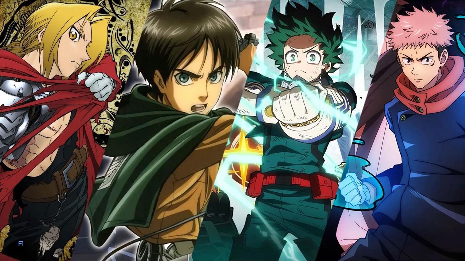 بهترین انیمه های Shonen در 10 سال گذشته