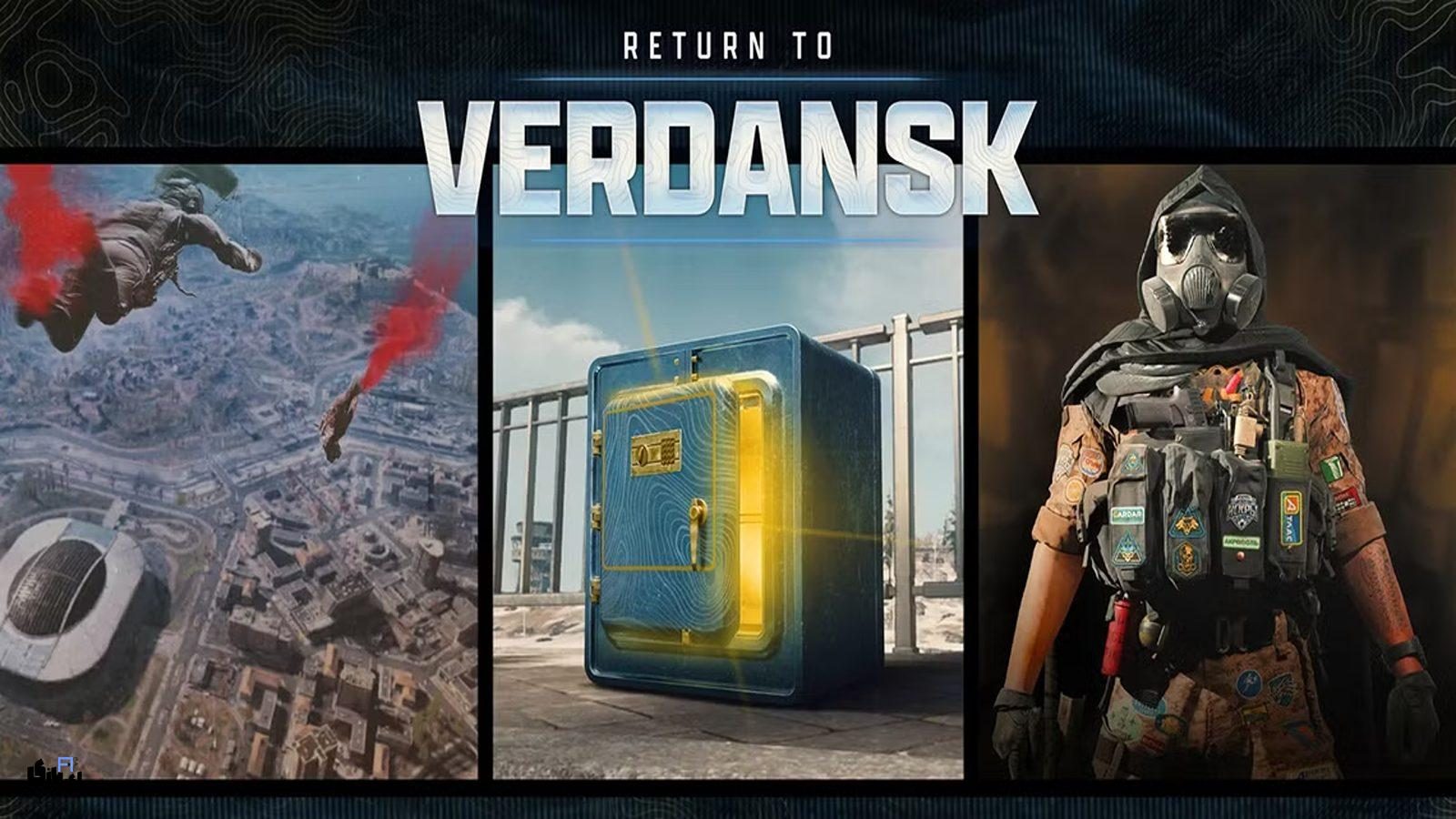 Call of Duty: Warzone – تمام جوایز رویداد بازگشت به Verdansk