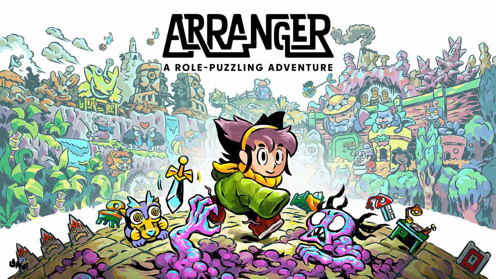 بررسی بازی Arranger A Role-Puzzling Adventure به صورت کامل