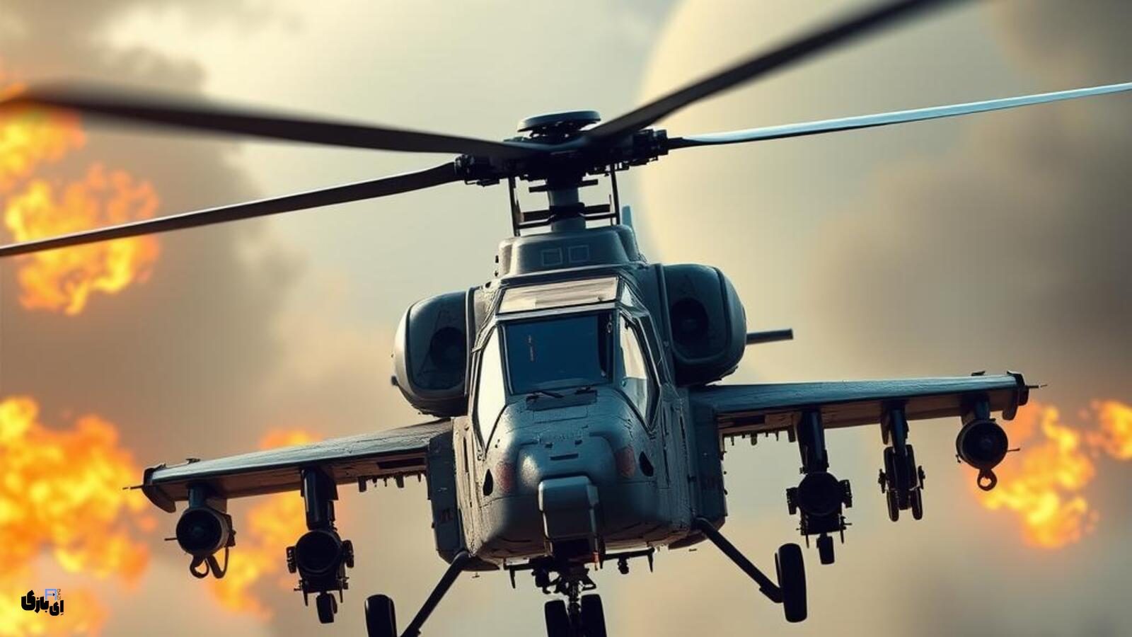 بازی هلیکوپتر جنگی مود شده:لینک های دانلود تمام نسخه های gunship battle